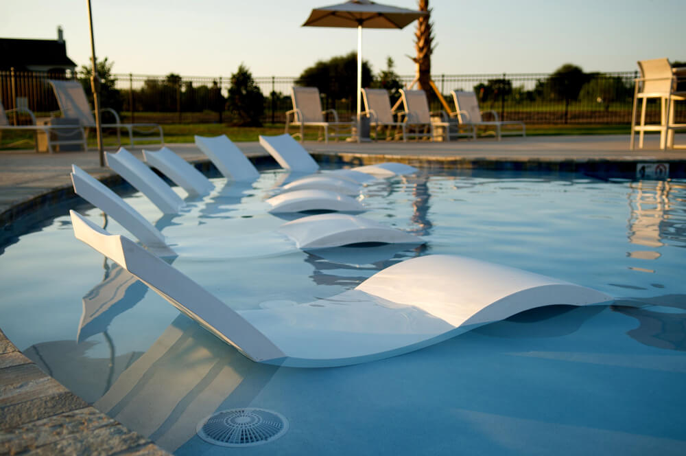 Different Tanning Ledge Options For Your Pool Design Ewing Aquatech Pools